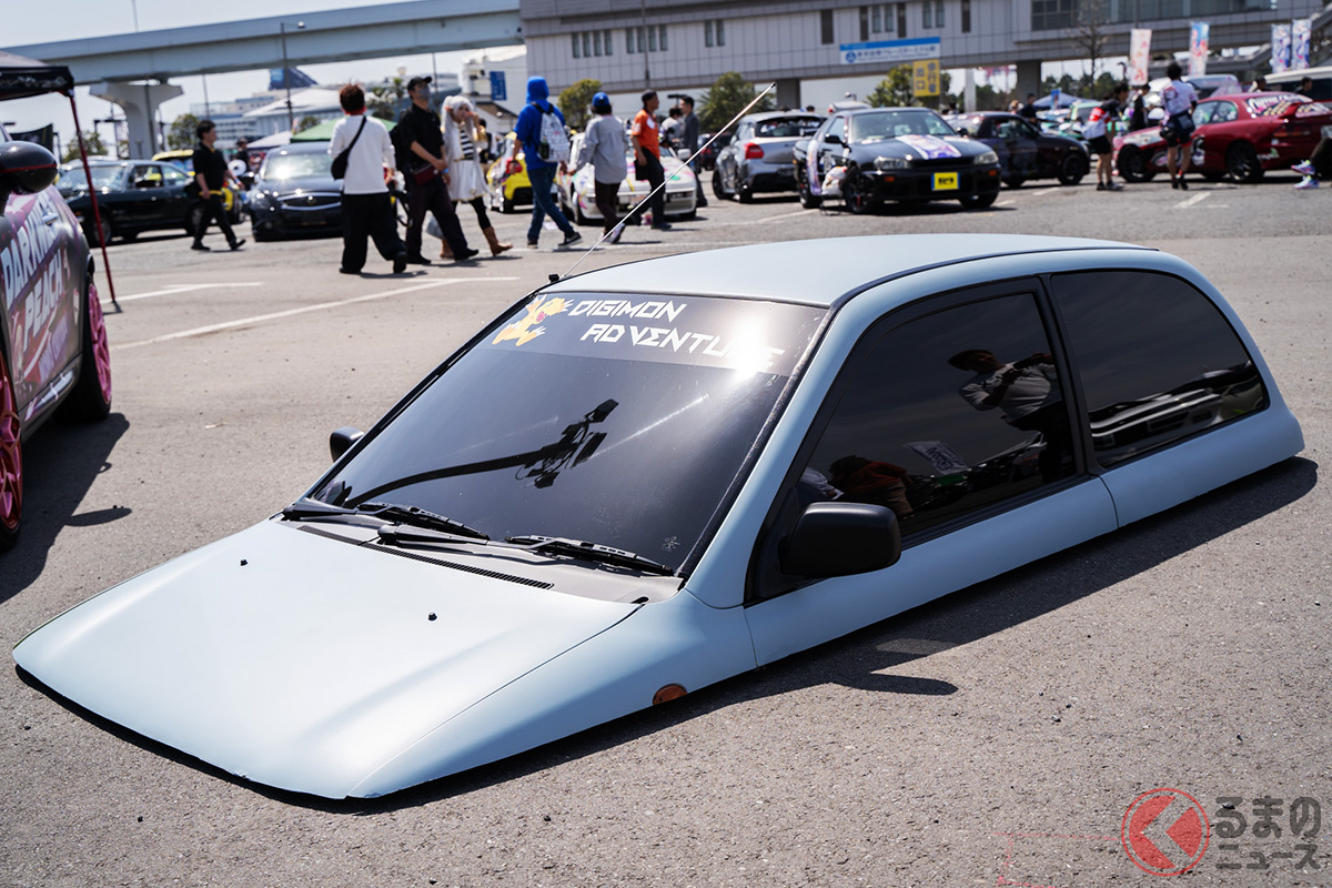 この状態でも走れる!スゴいヴィヴィオ!(撮影:加藤博人)