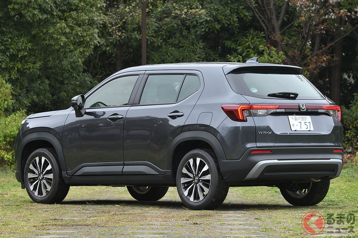走りの良さも格段に向上した。なかには廉価なモデルも登場 (写真はホンダ 新型「WR-V」)