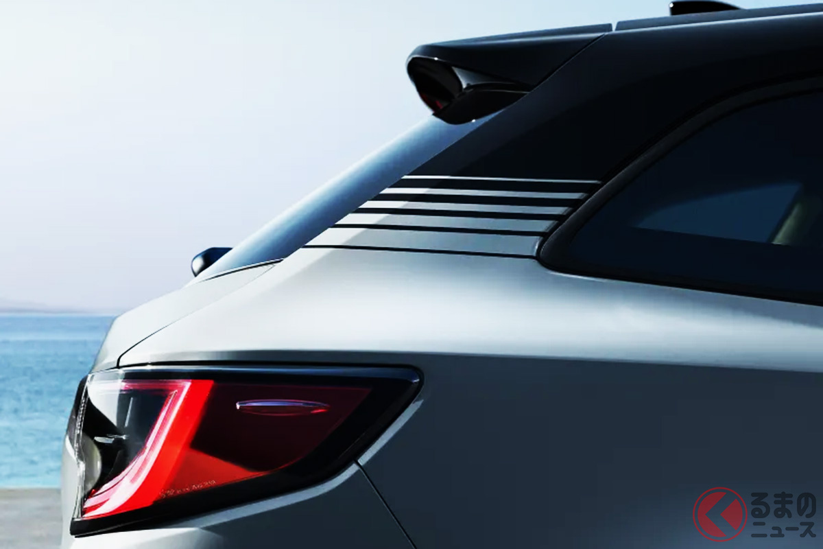 斬新なデザインの新型「カローラアクティブ スポーツ」