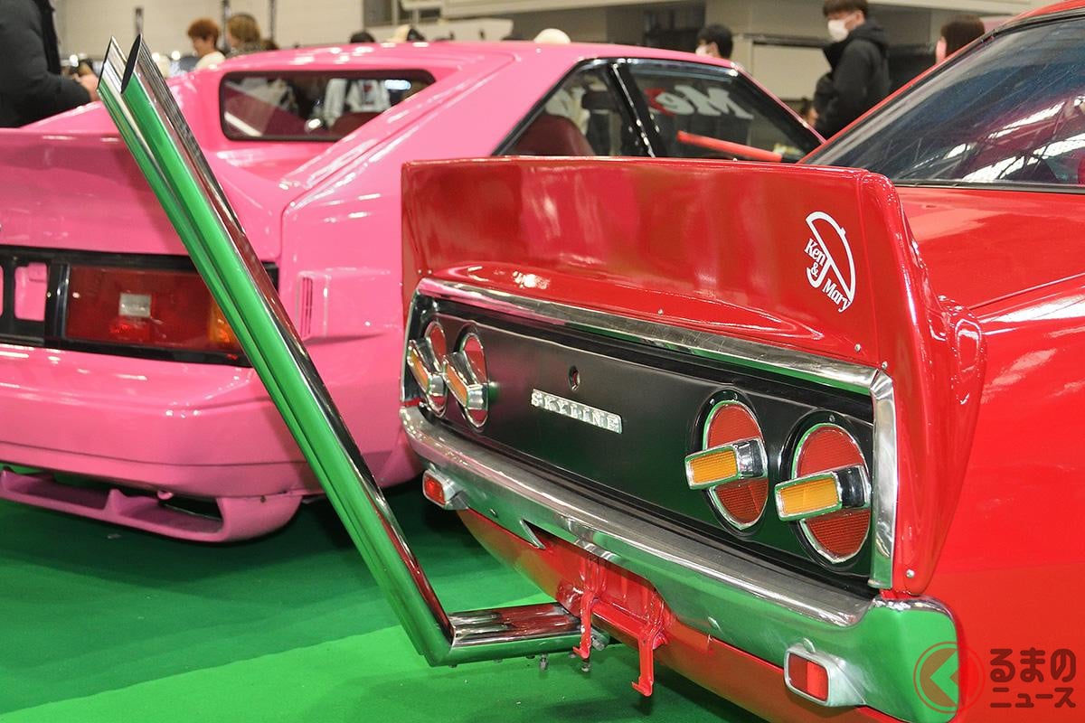 これはスゴい…! 存在感のあるリアビュー!(大阪オートメッセ2024にて)