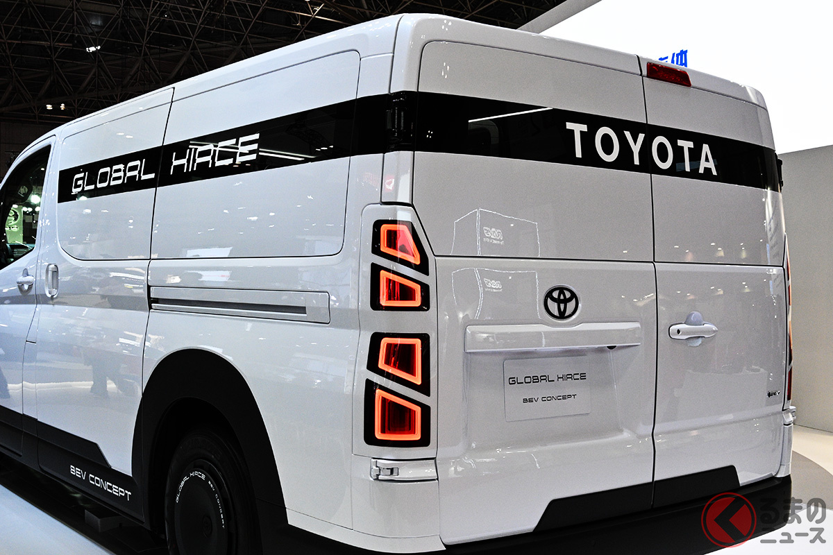 トヨタ「GLOBAL HIACE BEV CONCEPT」が特許庁に登録された