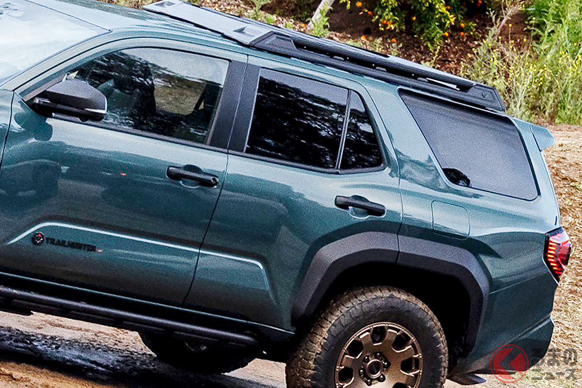 カッコよさアップ! トヨタ新型「4ランナー」に追加された「トレイルハンター」が気になる!