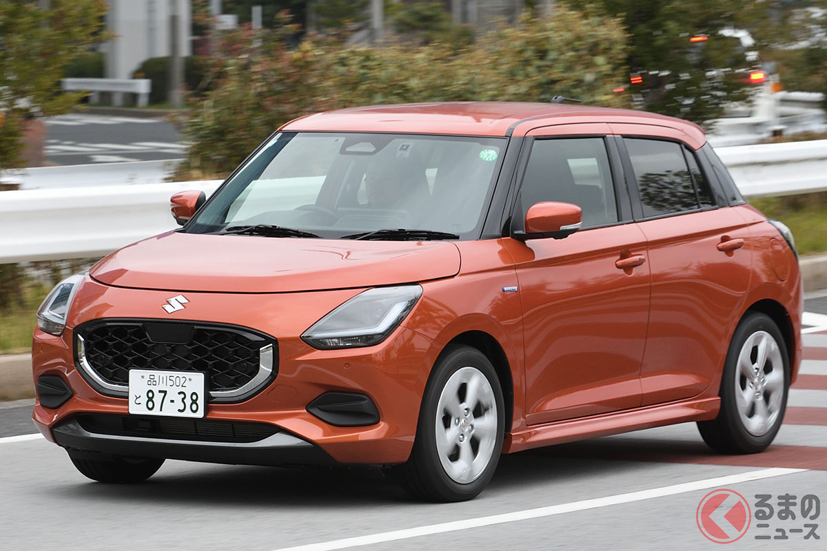 スズキ新型「スイフト HYBRID MX・5速MT」