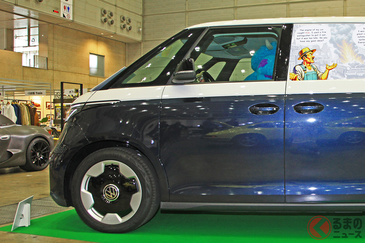 未導入の「ID.Buzz」 いち早く登場