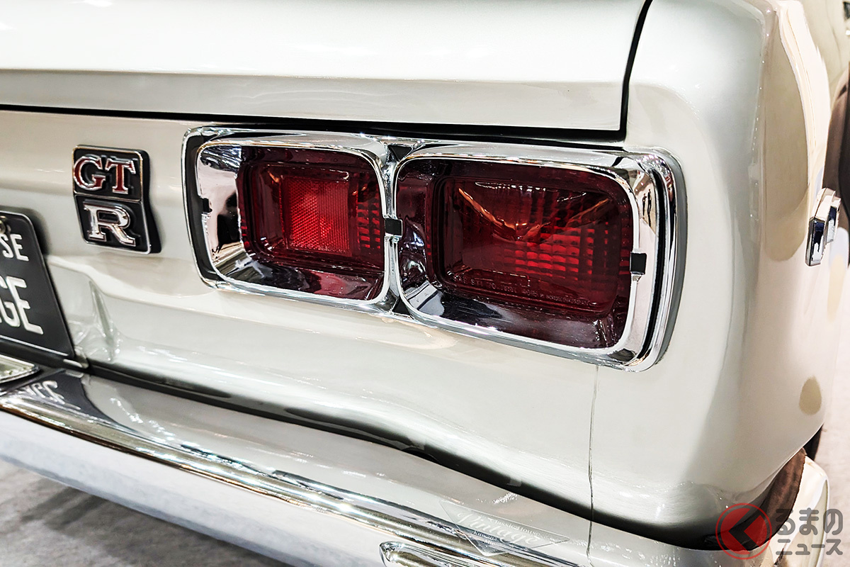 ヴィンテージ 宮田が出展していた「スカイラインGT-R(1972年式)」