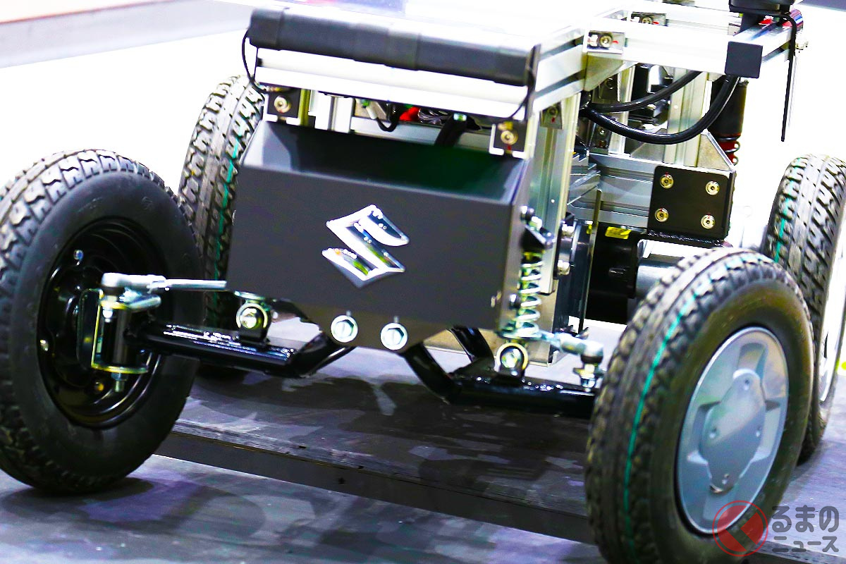 スズキの新型「電動モビリティベースユニット」とは?