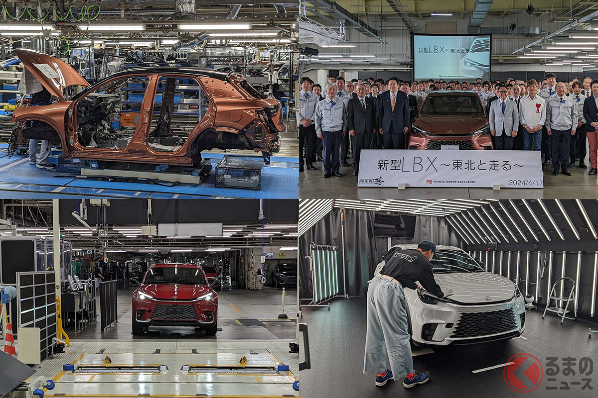 式典「新型LBX-東北と走る-」が岩手工場で開催