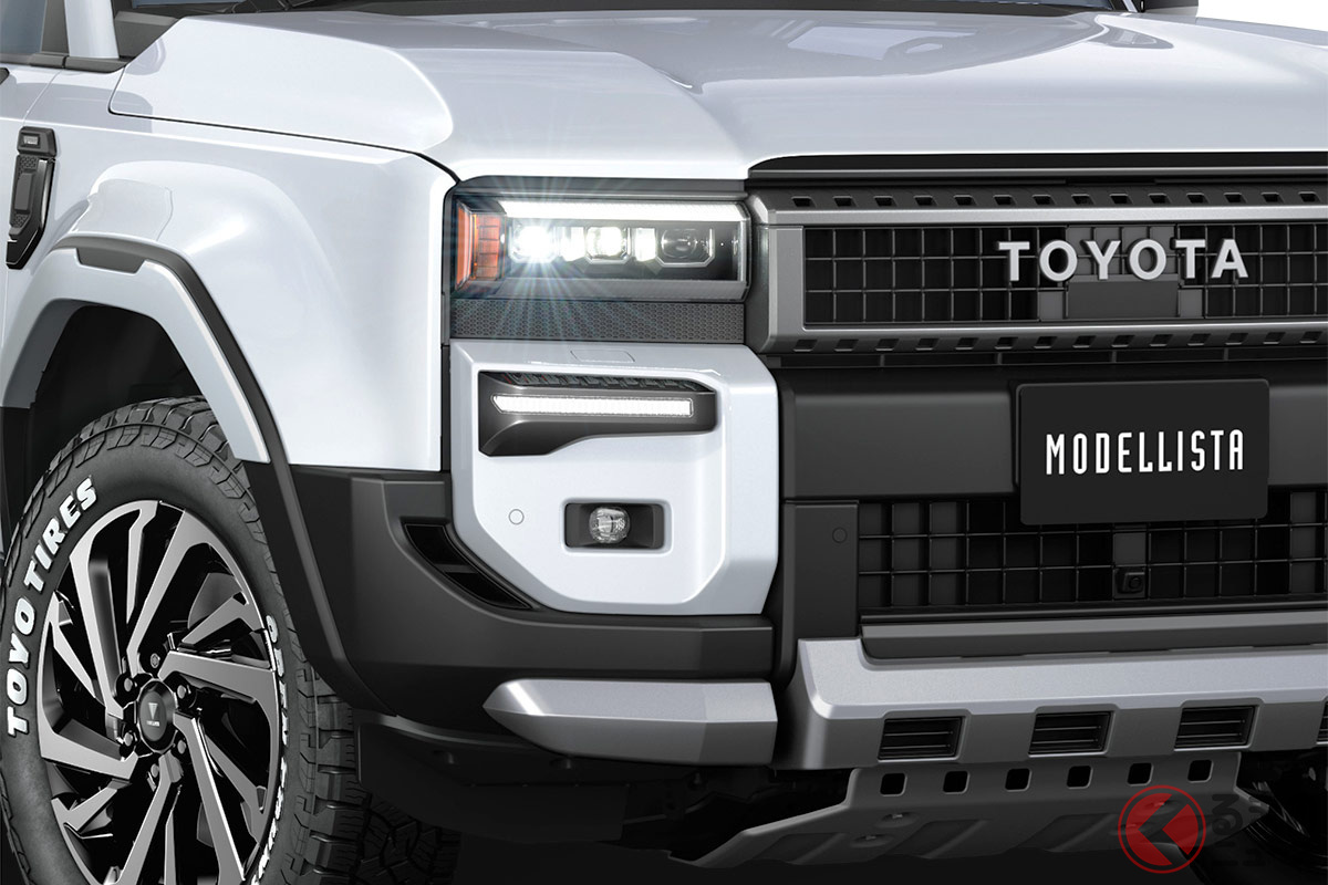 新型ランドクルーザー250のモデリスタパーツ装着車