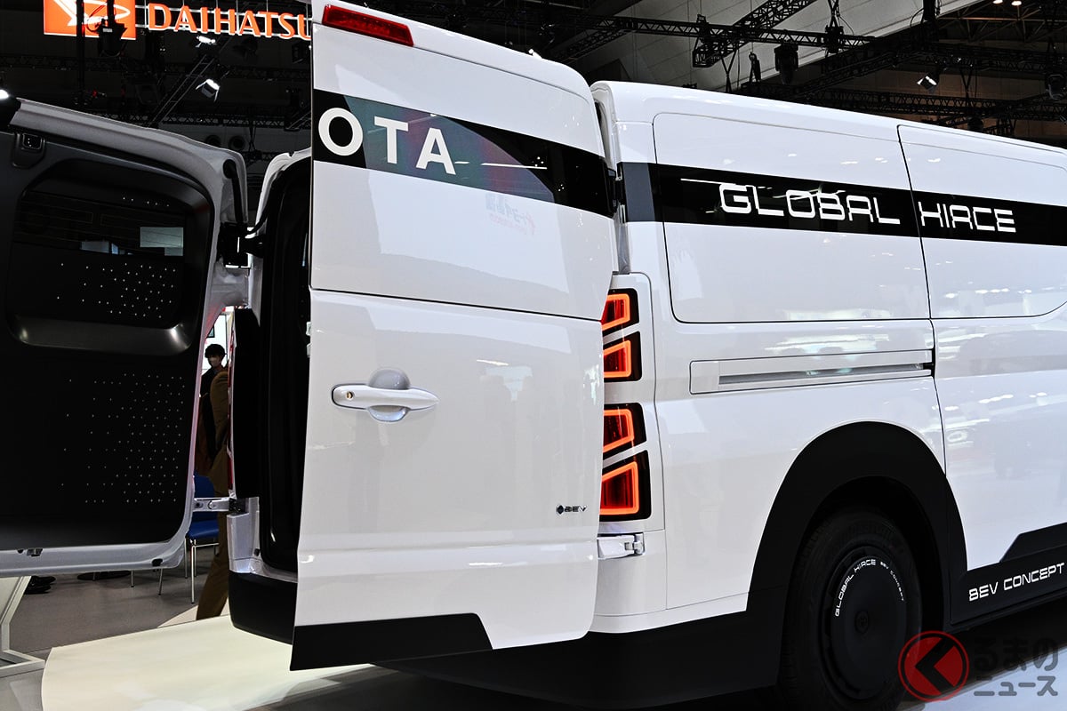 特許庁にトヨタ車体の「GLOBAL HIACE BEV CONCEPT」が登録された