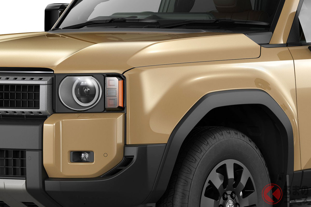 ベージュ系「サンド」を身にまとったトヨタ新型「ランドクルーザー250」