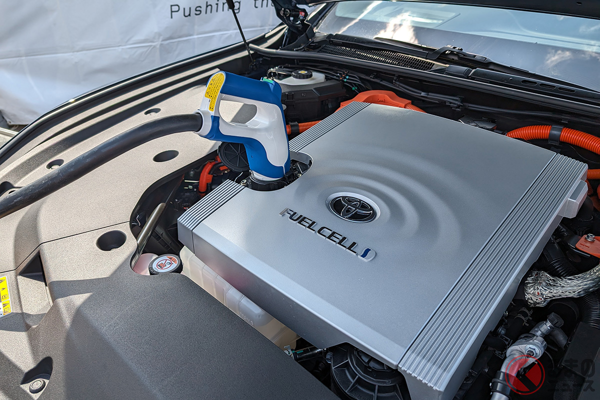 外部給電器の接続により、大出力の電力を住宅や電気製品に供給可能