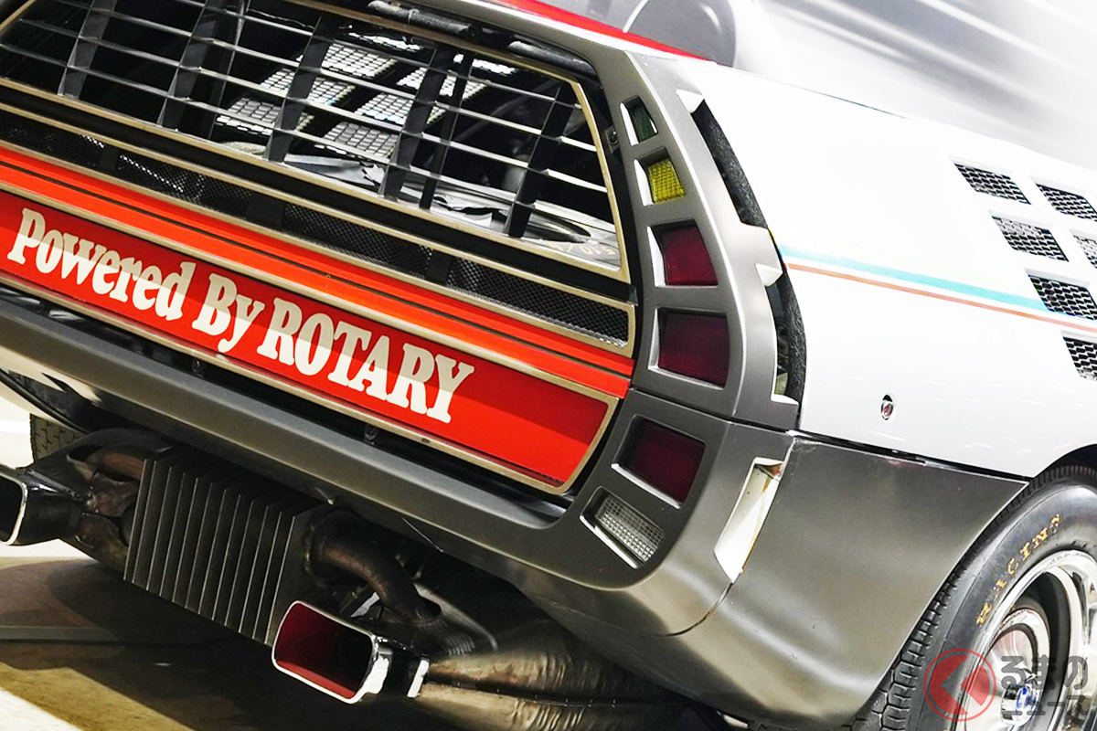 斬新スタイリングに感嘆の声! マツダ ロータリー ミッドシップ スポーツカー「RX500」