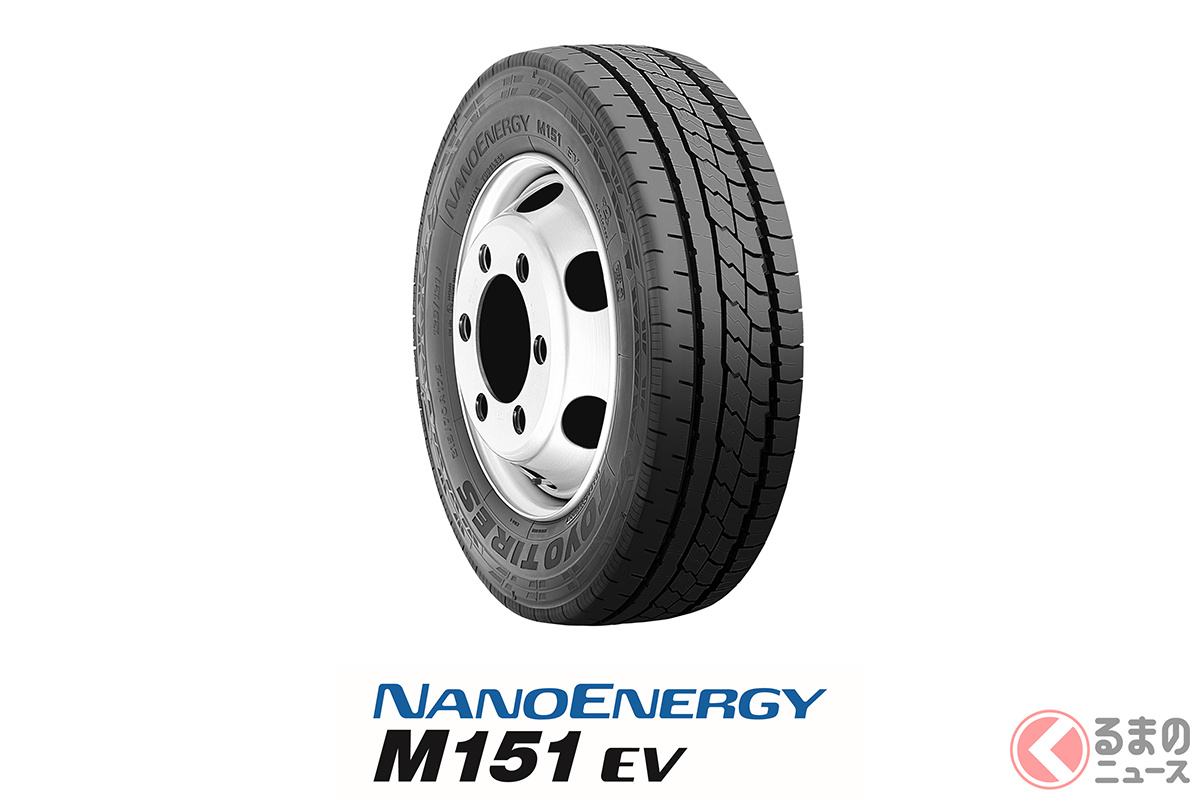 小型EVトラック専用リブタイヤ「NANOENERGY M151 EV」