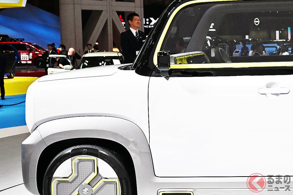 次期ハスラー!? スズキ 軽ワゴンBEVコンセプト「eWX」