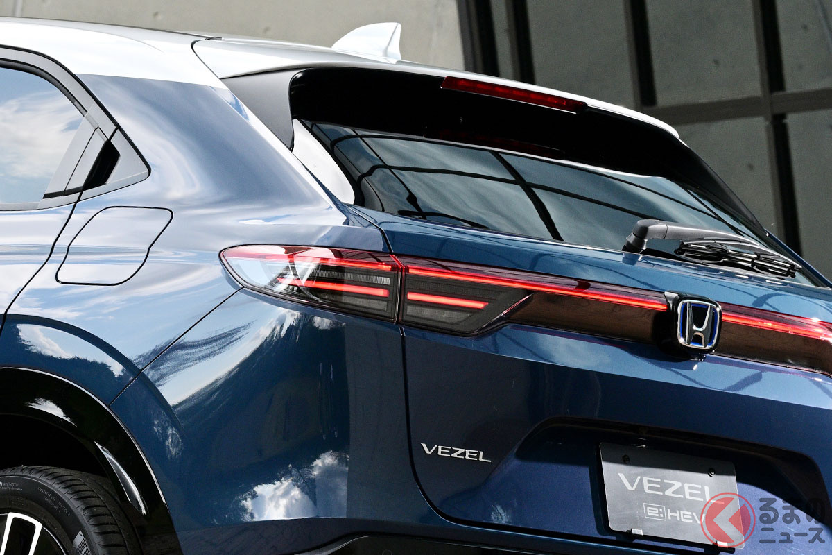 デザインが一新した新型「ヴェゼル」(PLaYパッケージ)