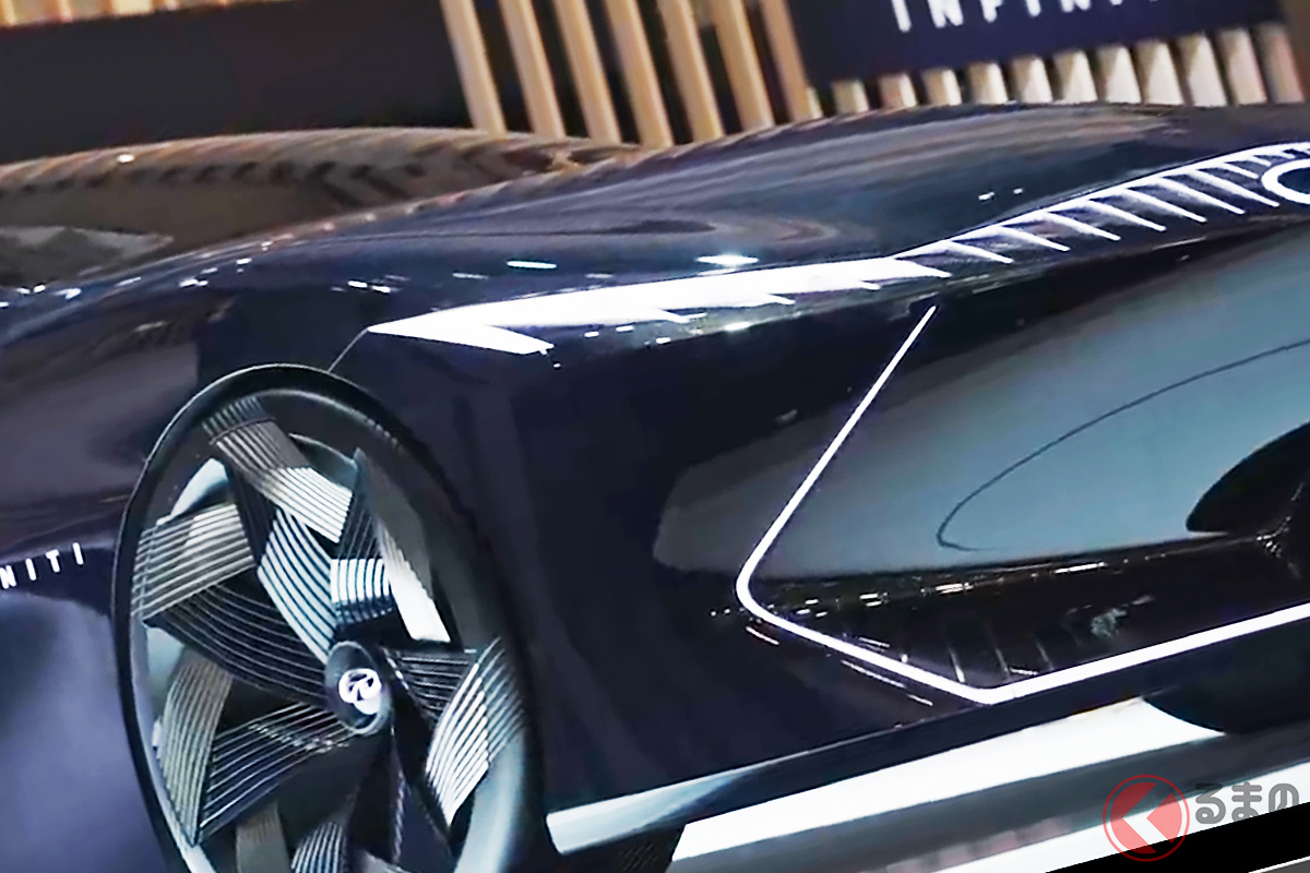 これが「次期スカイライン」に!? インフィニティ「ヴィジョン Qe コンセプト」中国初公開!