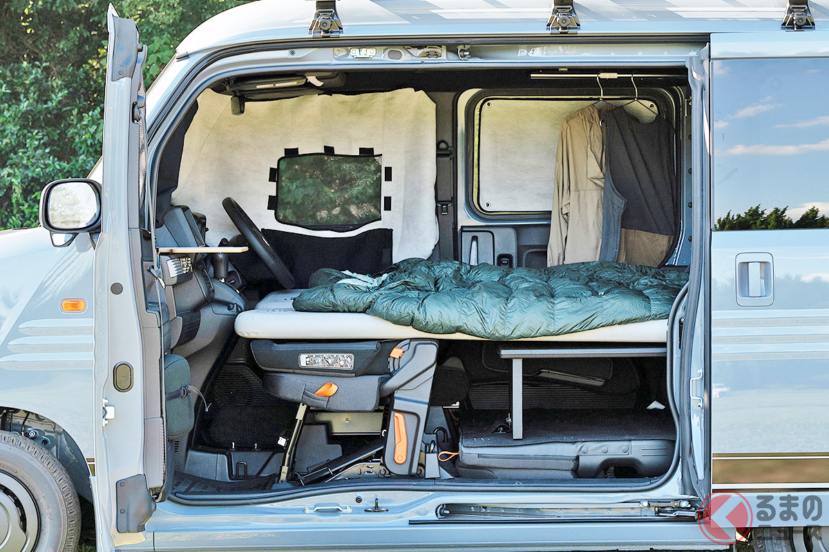 「車中泊仕様」がスゴい!