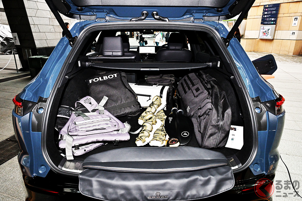 アクティブライフに欠かせないギアもたくさん積める!(今回のイベント)