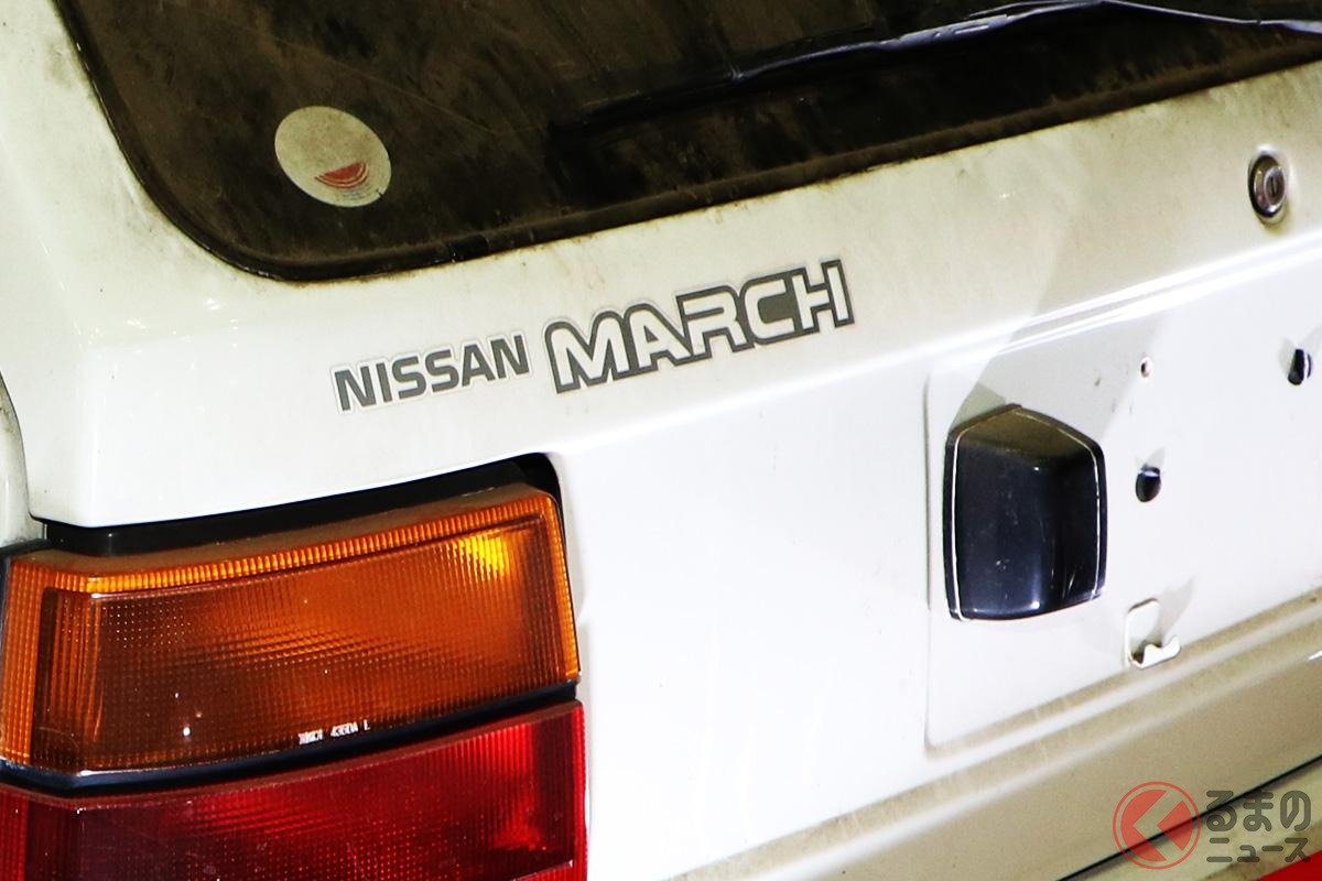 「DUPRO」が展示した1990年式の日産「マーチR 」