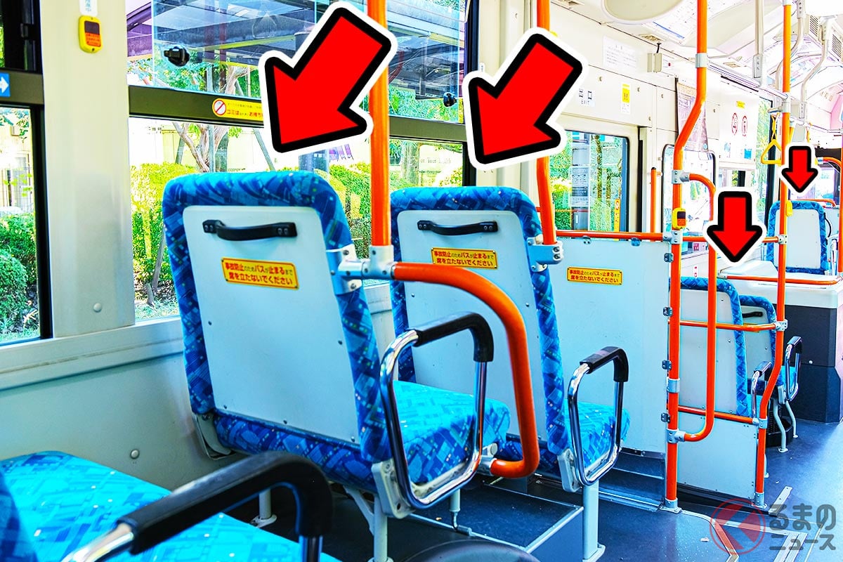 路線バスの運転席や客席には「ヘッドレスト」が無い…ことが多い（※画像はイメージ）