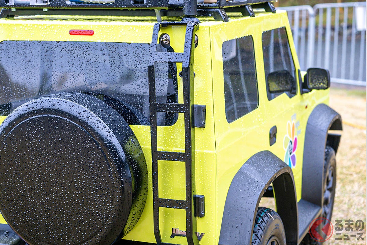 スズキ「ミニジムニー」!? 電動モビリティベースユニットとは