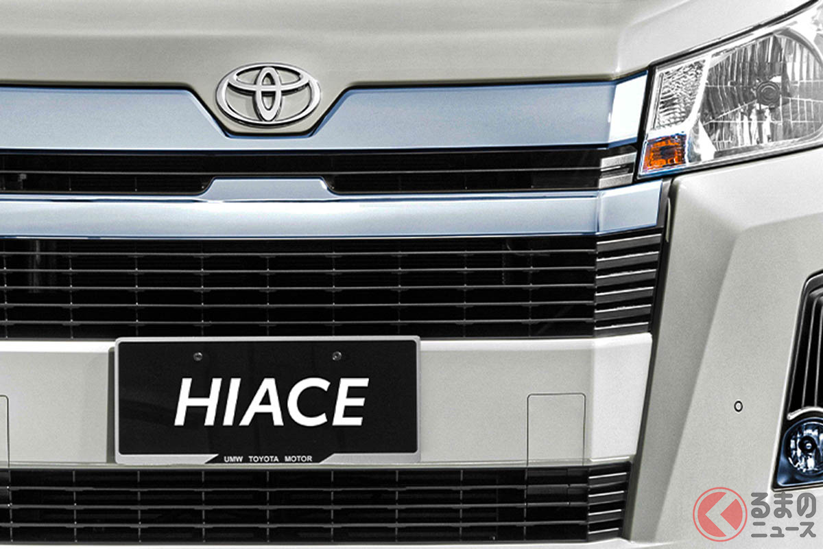 長すぎ! トヨタ新型「ハイエース」