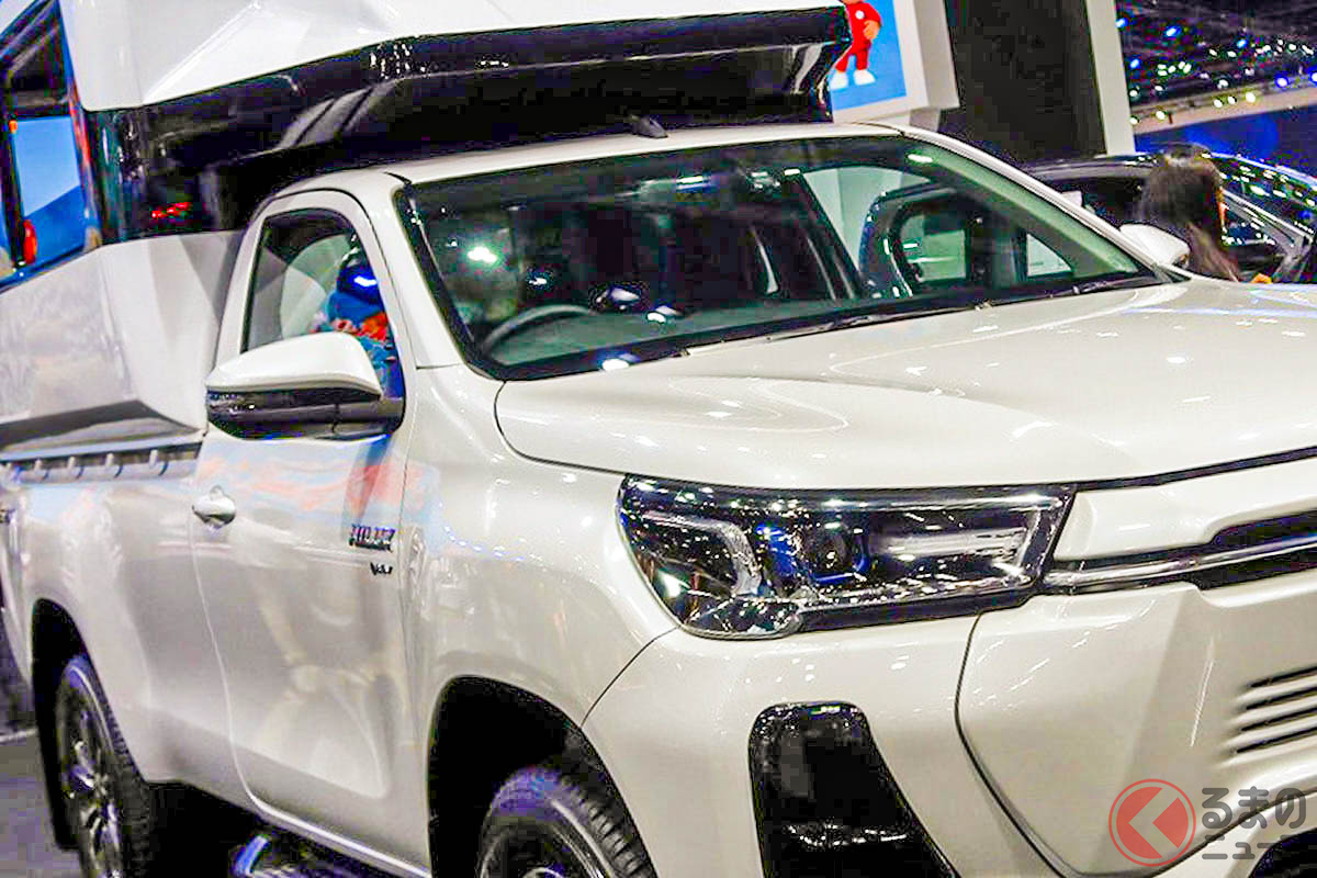 全然違うじゃん! トヨタ新型「ハイラックスREVO e」