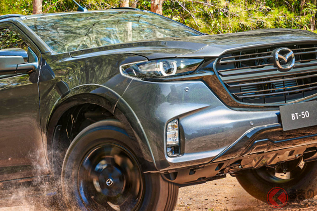 精悍顔になった! マツダ新型「BT-50」