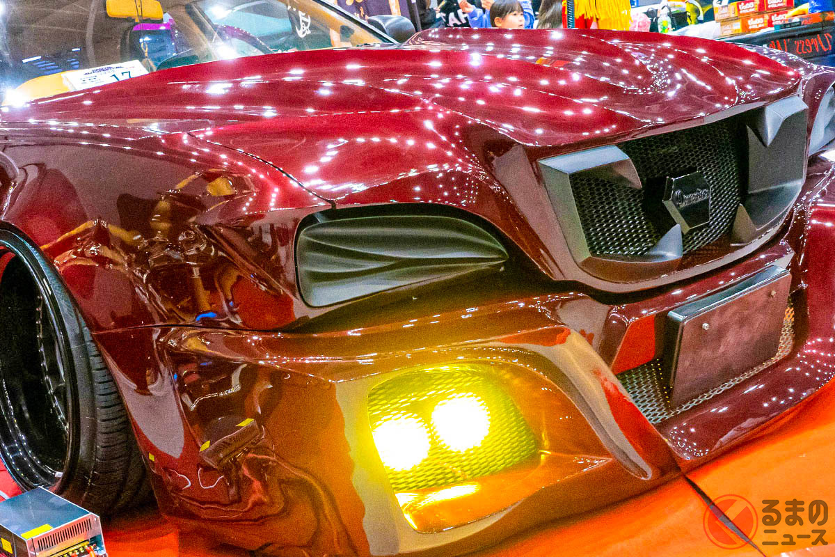 顔すごすぎ! ベース車はなんと…