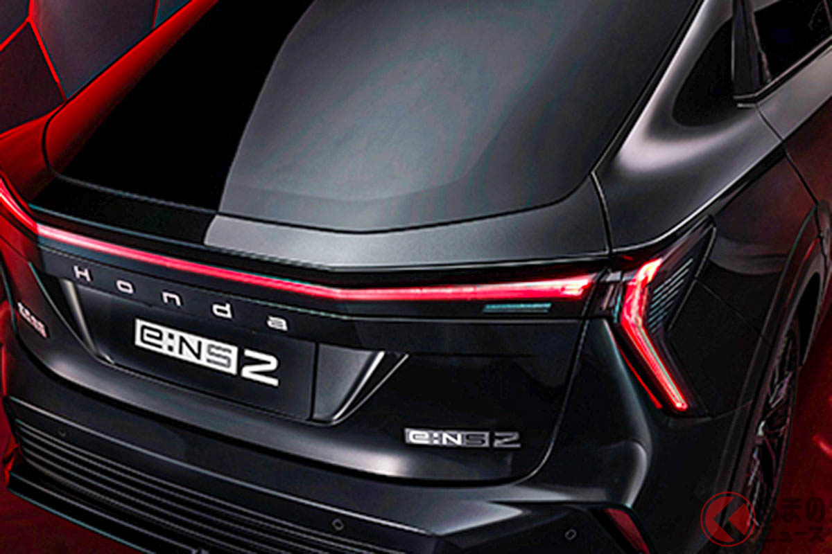 美麗シルエットがカッコイイ! ホンダ新型「e:NS2」