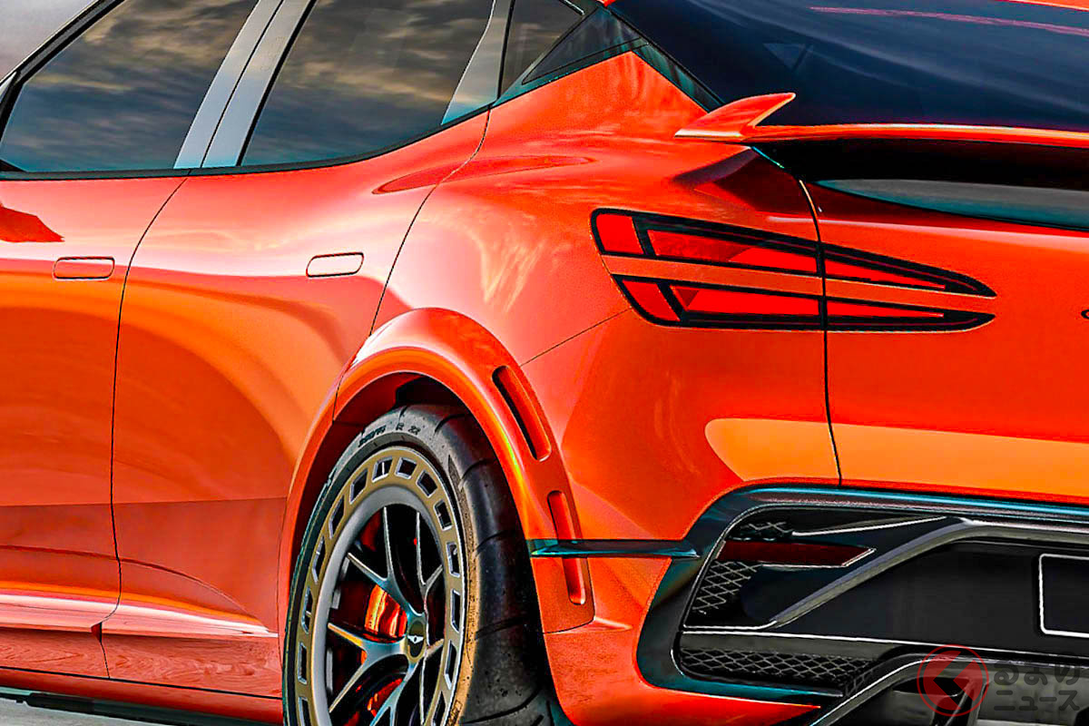 めちゃ速そう! ジェネシス新型「GV60 MAGMA(マグマ)コンセプト」