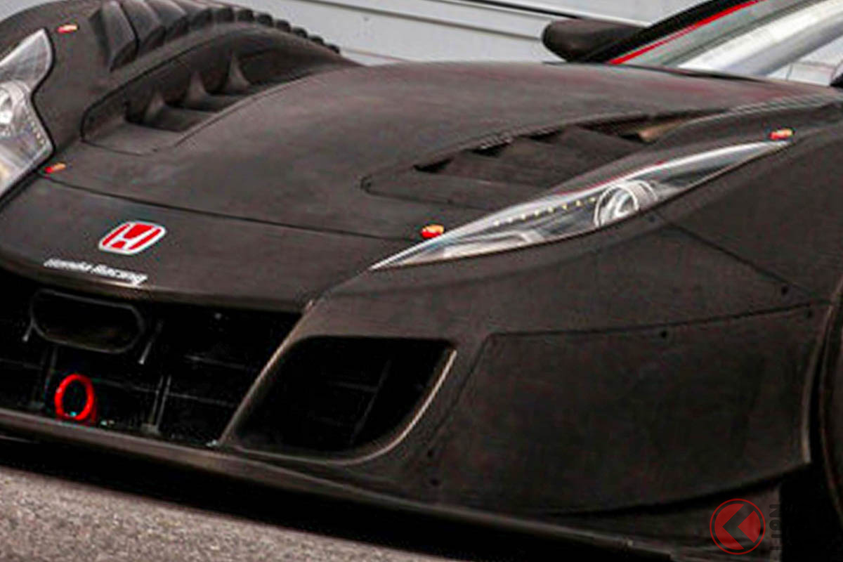 NSXがこんな姿になる可能性もあったのか…ホンダ「HSV-010」