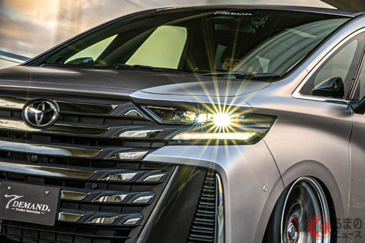 V8システム搭載のトヨタ最新型「ヴェルファイア」(Photo:T-DEMAND)
