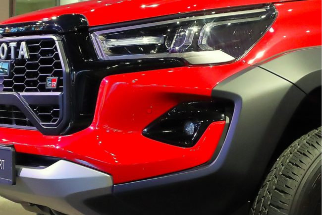 し*け様 ハイラックス GRS 純正交換 赤ステッチ サイドブレーキ