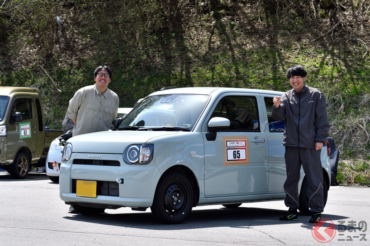 「マーサT」さん(右)のミラ トコット