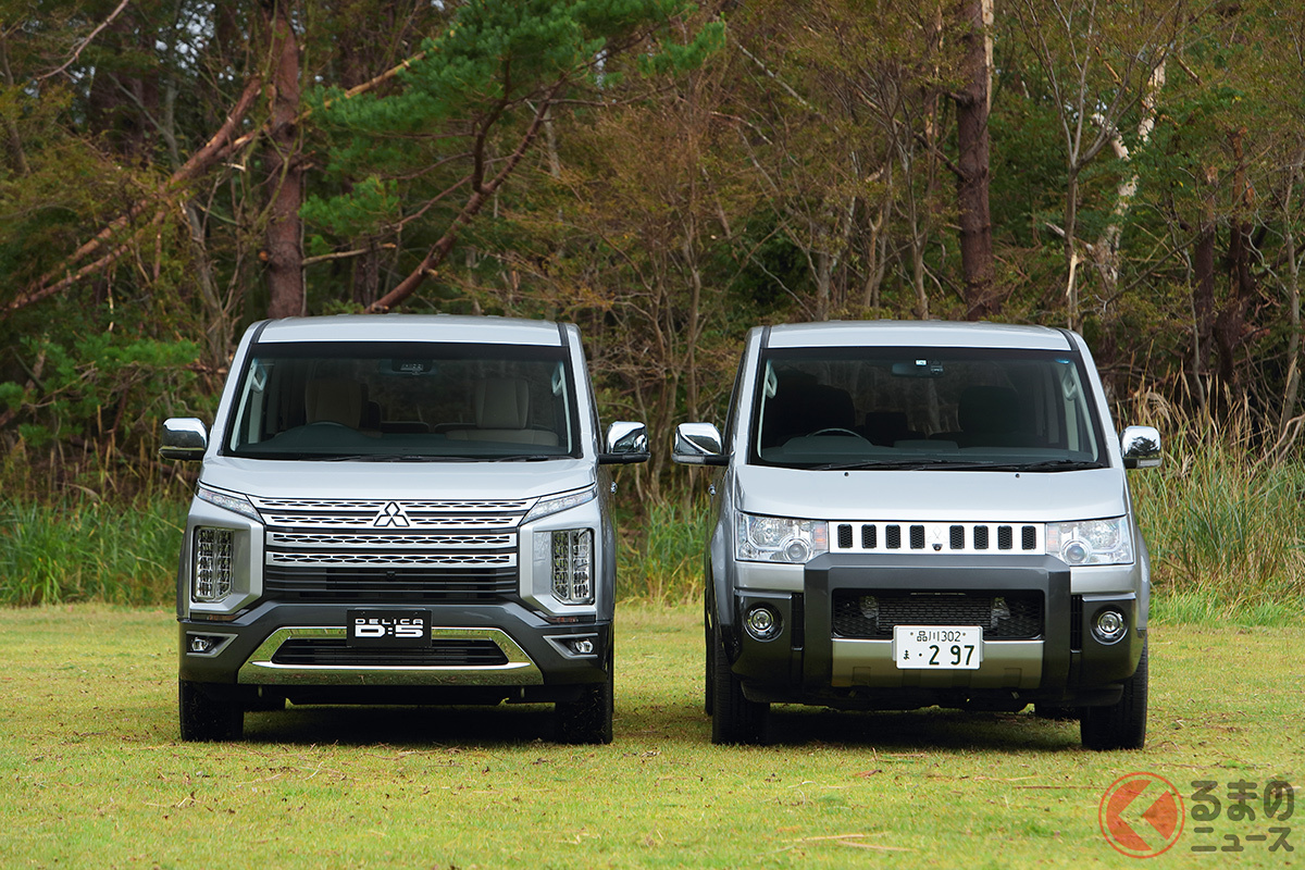 2007年に登場した「デリカD:5」は2019年にビッグマイナーチェンジを遂げた!