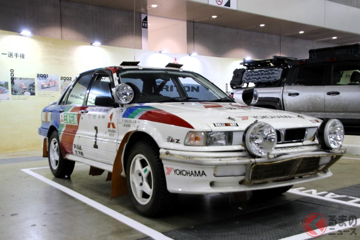 6代目の「ギャランVR-4」のラリーカー