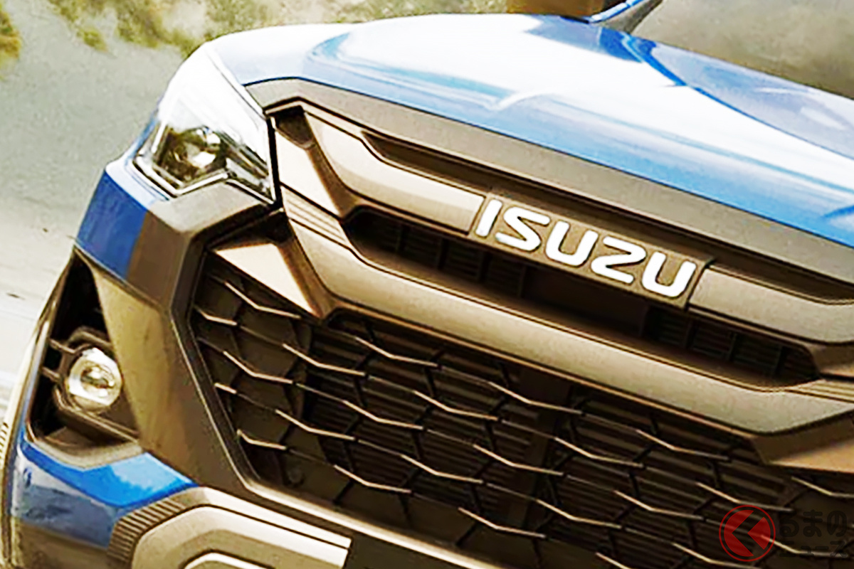 めちゃ精悍!いすゞ新型「D-MAX」2024年モデル登場!