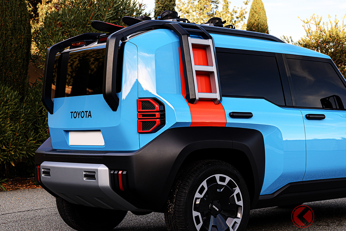 ついに登場か!? ミニランクル? ランドクルーザーFJ? 期待が寄せられる!(画像はコンパクトクルーザーEV)