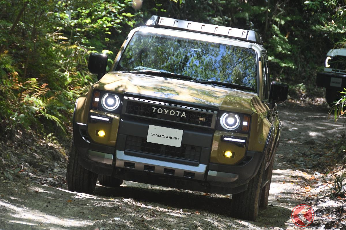 オフロード(さなげアドベンチャーフィールド)では高い悪路走破性能を発揮した