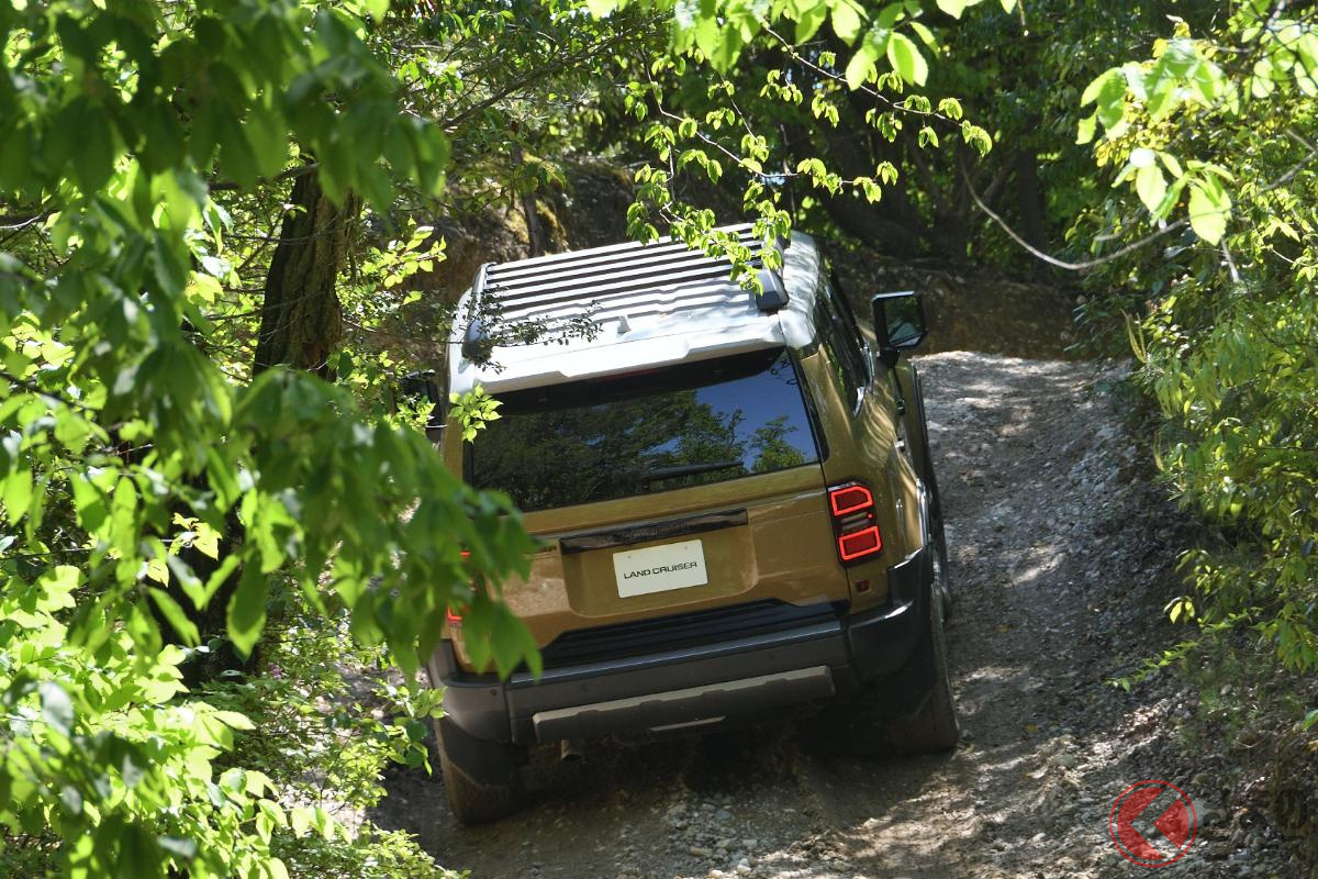 林間コースでの250は「クルマはより小さく、より軽く感じる」