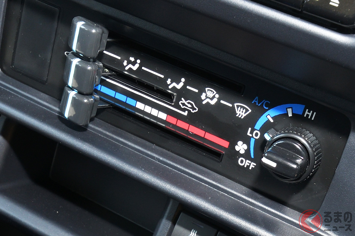うぉー! 令和の時代に登場した最新SUV! でもエアコンはアナログです…