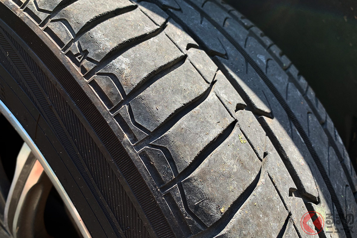 お出かけの前にタイヤをチェック!