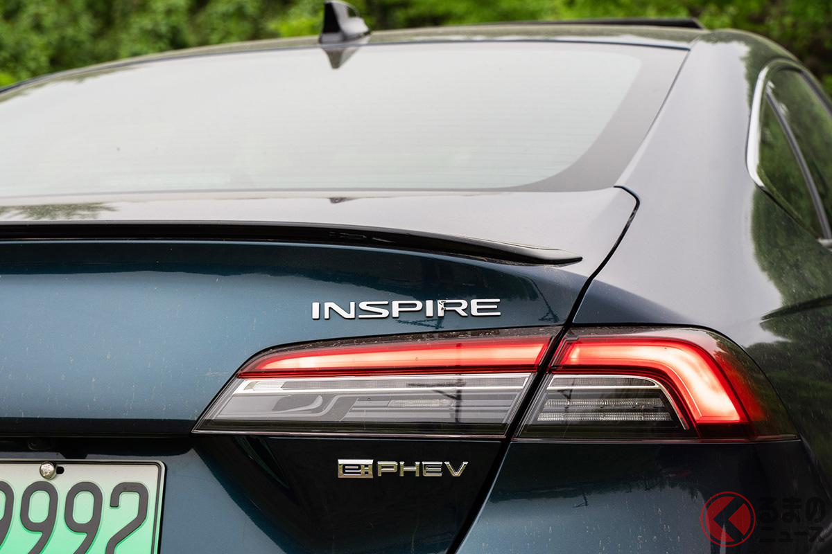 ホンダが中国で生産・販売するPHEVセダン「インスパイア e:PHEV」に試乗(撮影:加藤博人)