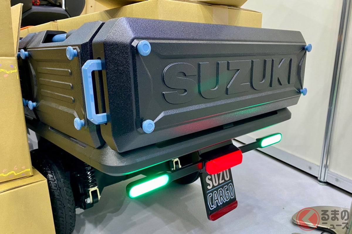 スズキの電動モビリティ「SUZU-CARGO」