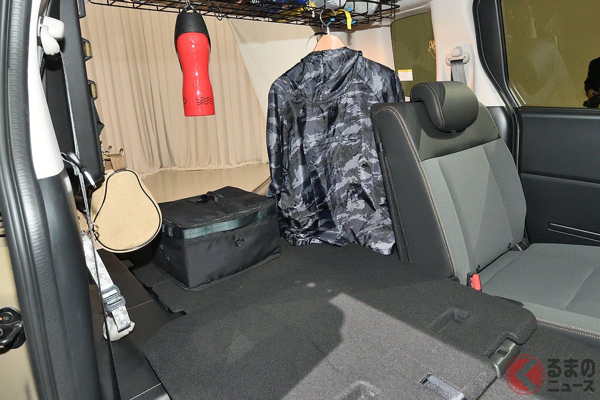 新型「フリード」 2列・3列どっちが寝やすい?