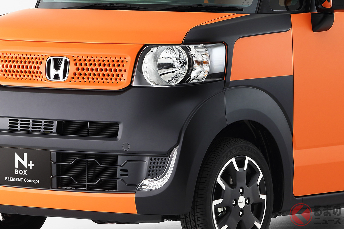 新たにSUV風「N-BOX JOY」はそろそろ登場?(画像は初代の「エレメントスタイルパッケージ」)