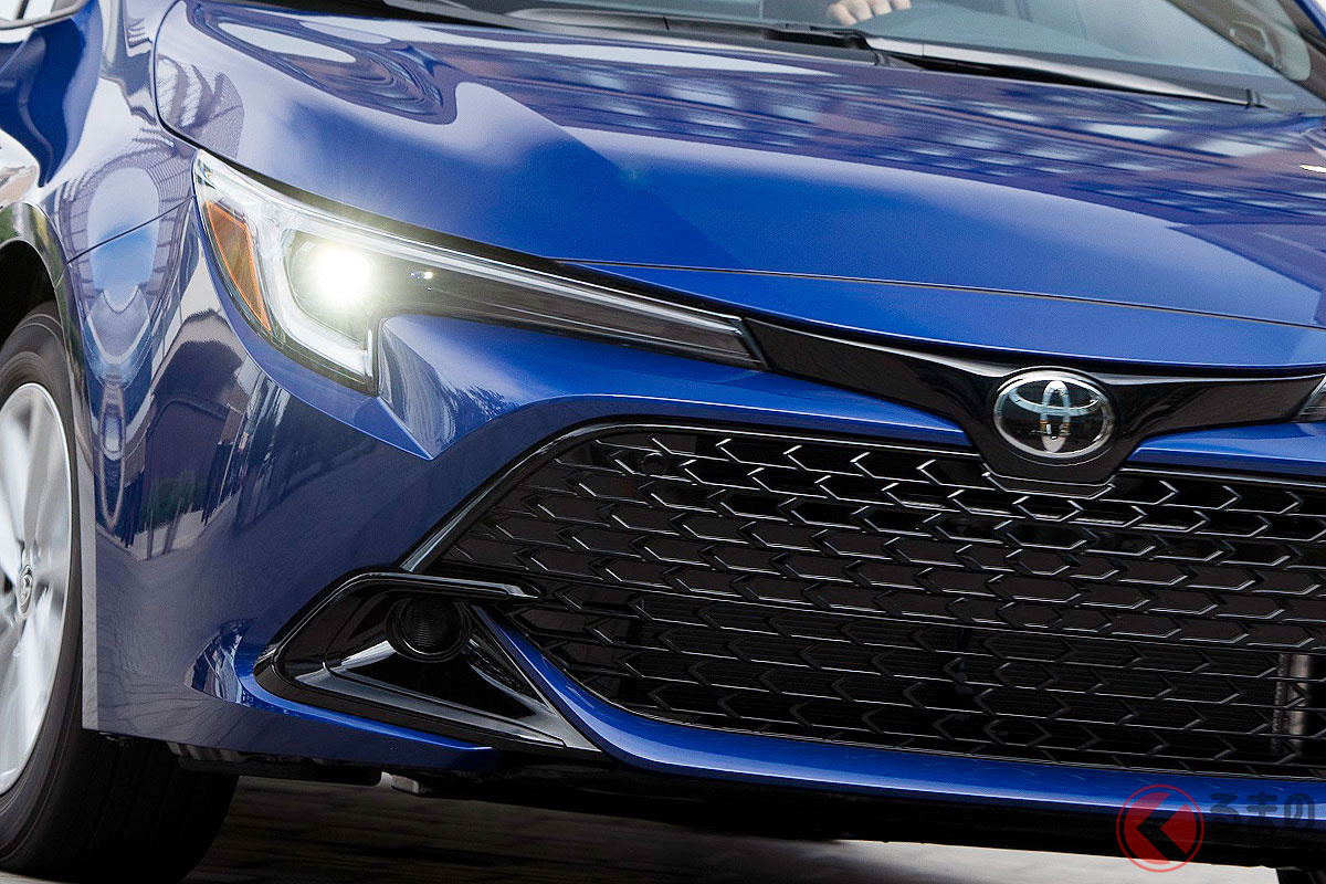 アグレッシブなトヨタ「カローラハッチバック」(米国仕様・2025年モデル)