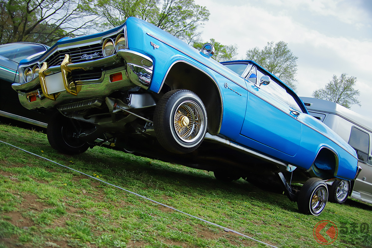 ローライダーの「ホッピング走行」とは?(画像:さとすぃ/ PIXTA(ピクスタ))