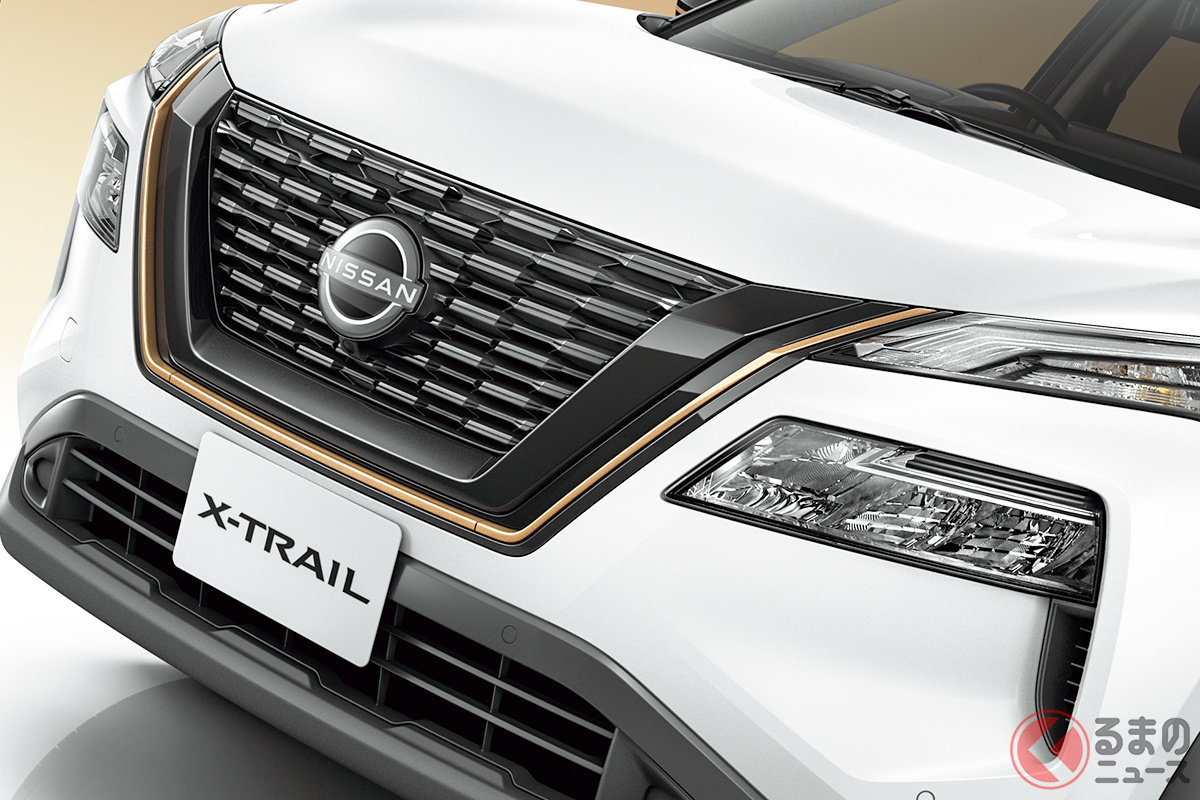 カッパーカラーがオシャレ! 日産 新型「エクストレイル X e-4ORCE 90周年記念車」